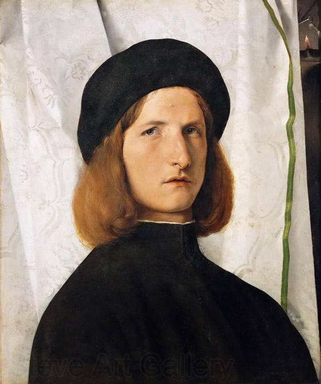 Lorenzo Lotto Portrait of a Young Man (mk08)